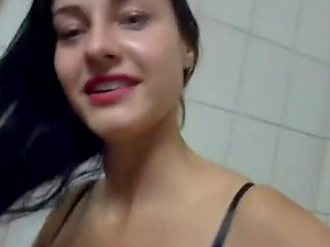 German Inexperienced Fucking In The Public Wc