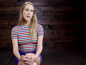 sexy Cadence Lux gets her pussy filled with long strapons and toys