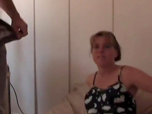 An erotic couple that engaged to a majestic lusty performance live
